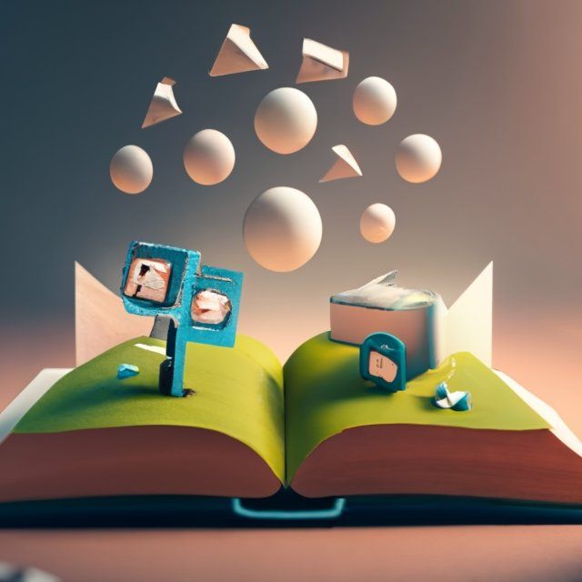 Buch aus dem Ideen kommen